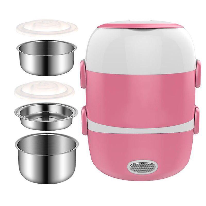 PORTABLE ELECTRIC COOKING LUNCH BOX TIFFIN CARRIER HOTPOT