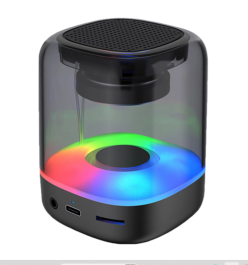 RECHARGEABLE BLUETOOTH SOUND-BOX WITH DYNAMIC LIGHT