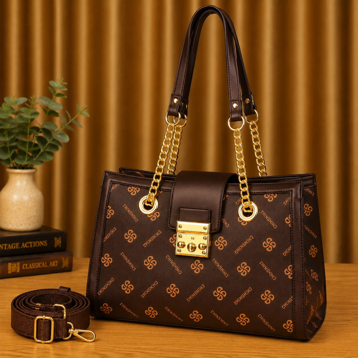 ROYAL HERITAGE TOTE BAG FASHIONABLE PREMIUM LADIES HANDBAG